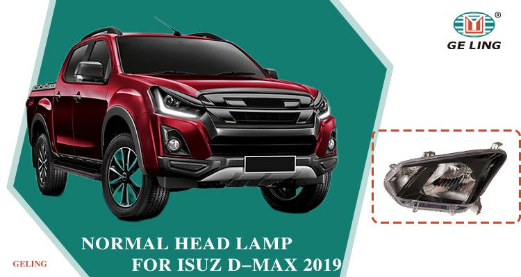 Head Lamp For Isuzu Dmax 2019 Lampe frontale pour Isuzu Dmax 2019