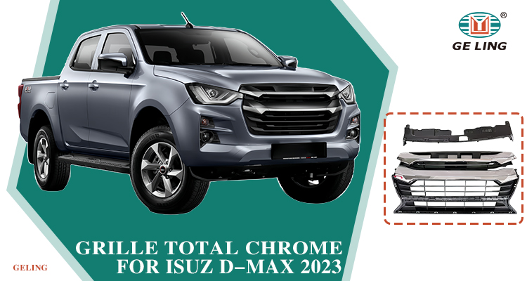 Isuzu Dmax 2023 Chrome Grille ايسوزو ديماكس 2023 شبك كروم