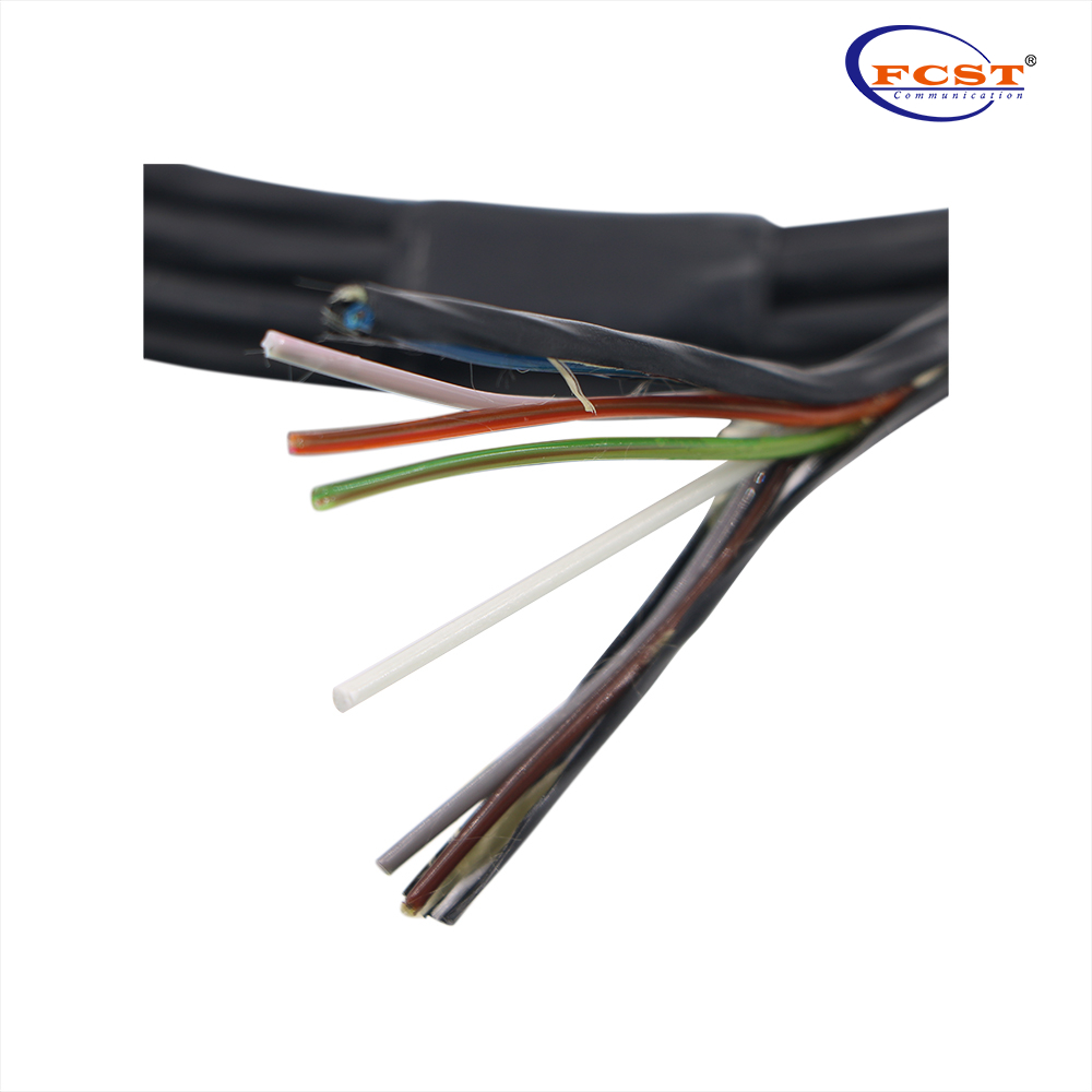 Micro câble échoué （4-144 / 192-288CORES PA12 SHEATE）