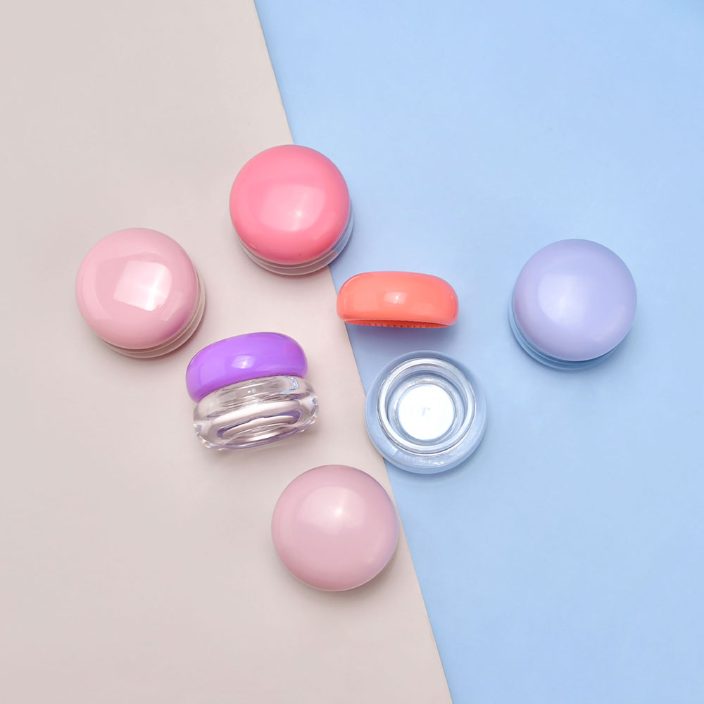 5g Plastic Sleeping Mask Jar Lip Balm Container 5 g Schlafmasken-Behälter aus Kunststoff für Lippenbalsam