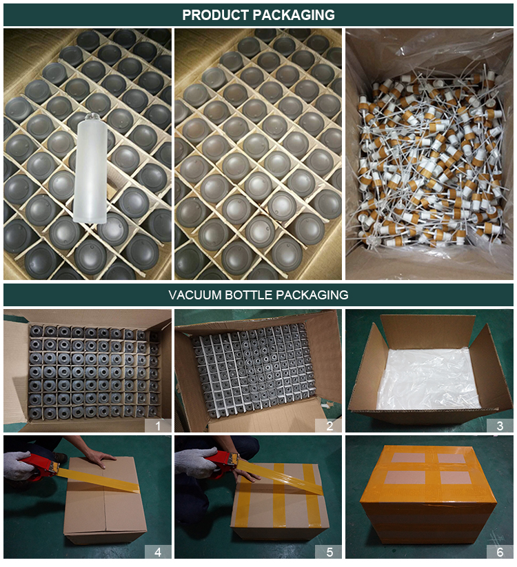 Hot sale cosmetic face cream container packsging عبوات حاويات كريم الوجه التجميلية رائجة البيع