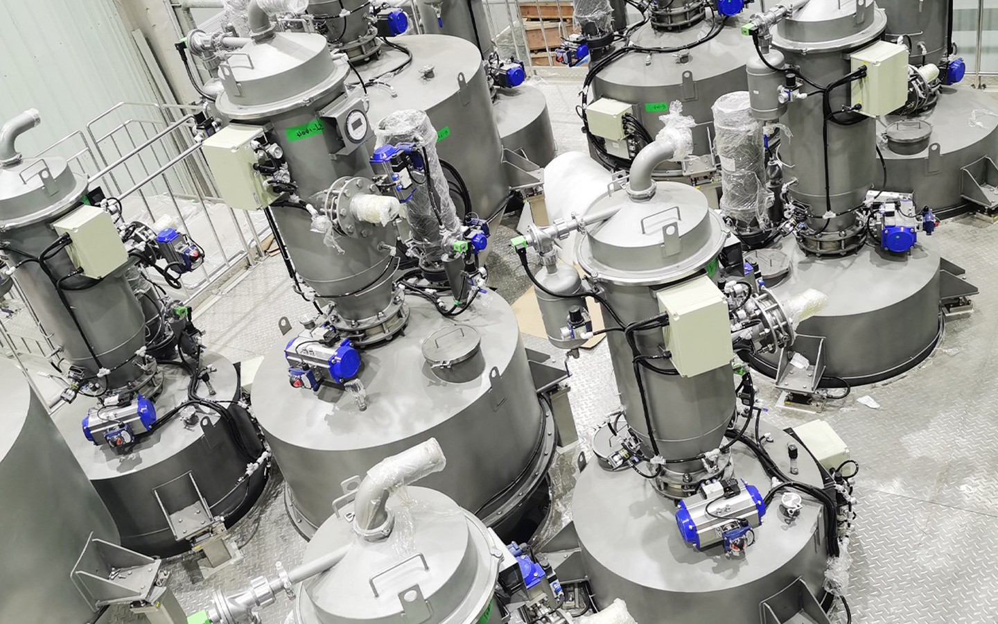 8 Electric Actuated Butterfly Valve New energy industry 8 Elektrisch betätigte Absperrklappe Neue Energiebranche