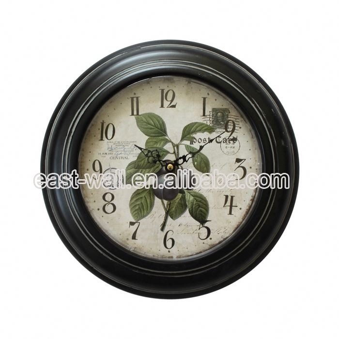 Samples Are Available Custom-Made Home Decoration Settler Design Smiley Clock