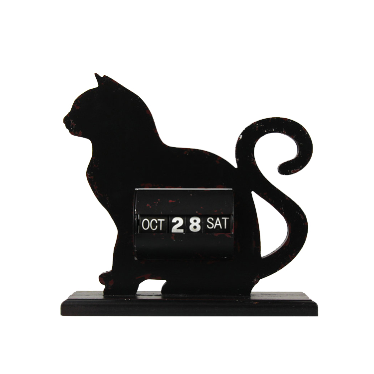 Hot New Products Vintage Souvenir Animal Shaped Calendar Customized Desktop Calendar