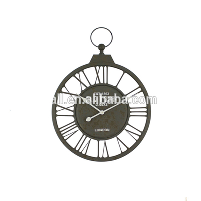 Preferential Price Handmade Iron Packing Wall Clock Household Decoration Product