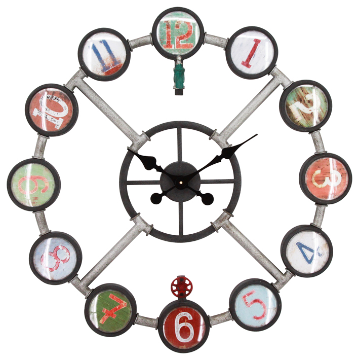 Wholesale Cheap New Design Home Decorative Silent Round Wall Clock