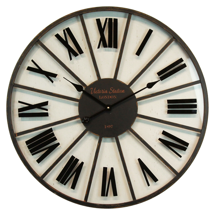 Time Sense Retro Premium Brand Roman Numeric Wall Clock
