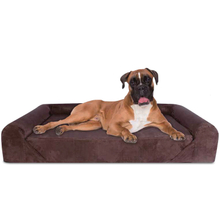 Luxury Bolster High Quality Wholesale Factory Hot Sale Memory Foam Pet Dog Bed 