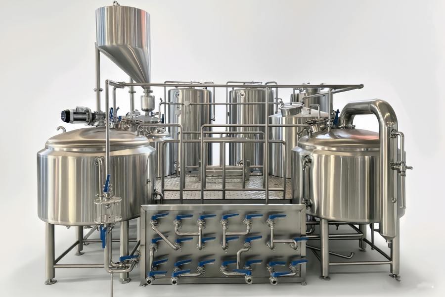 Cassman 500L 4 Vessels Brewhouse Cassman 500L 4 Kar Bryghus