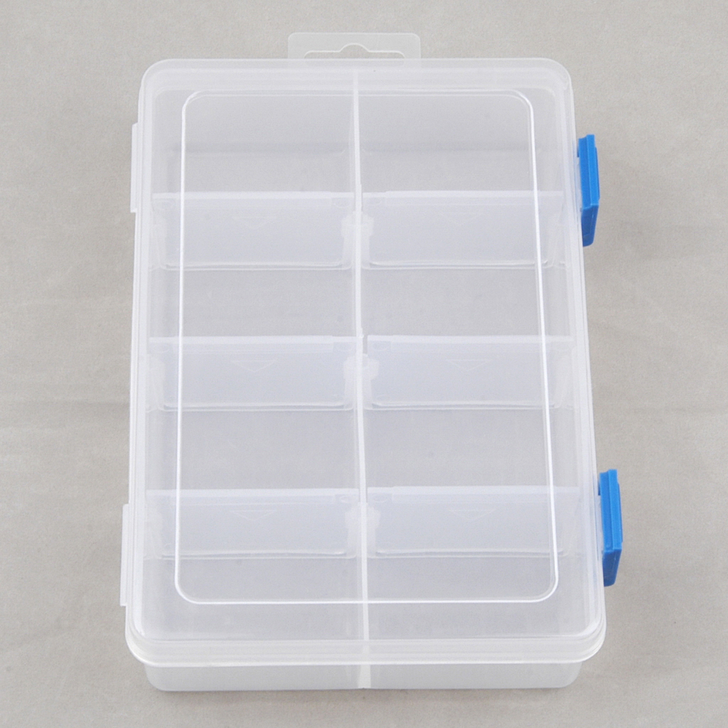 8 Compartments Plastic Organizer Box