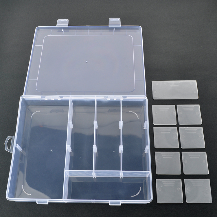 14 Grid Plastic Organizer Box 21x17x4cm