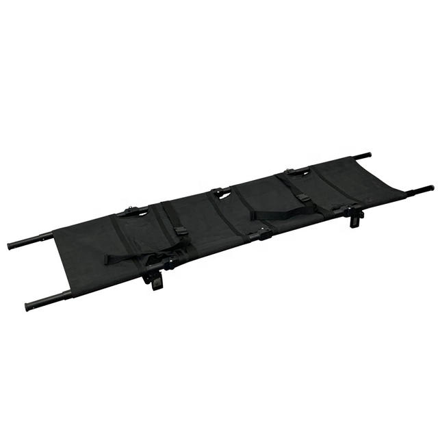 a foldable stretcher una barella pieghevole