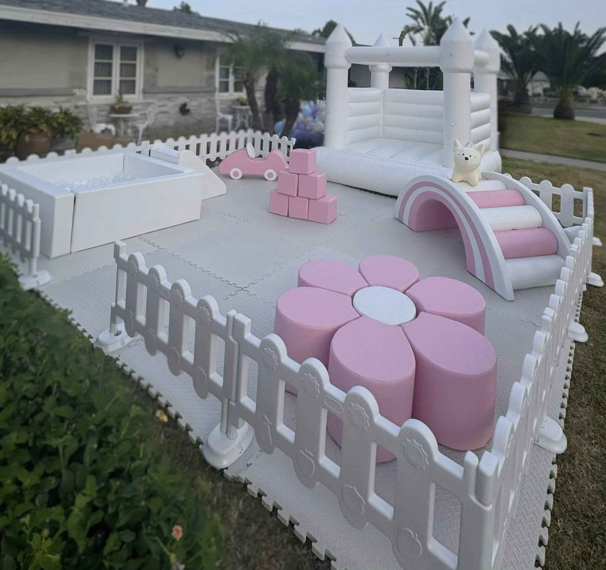 Popular design soft play package playground equipment for toddler party rental Yürümeye başlayan parti kiralama için popüler tasarım yumuşak oyun paketi oyun alanı ekipmanları