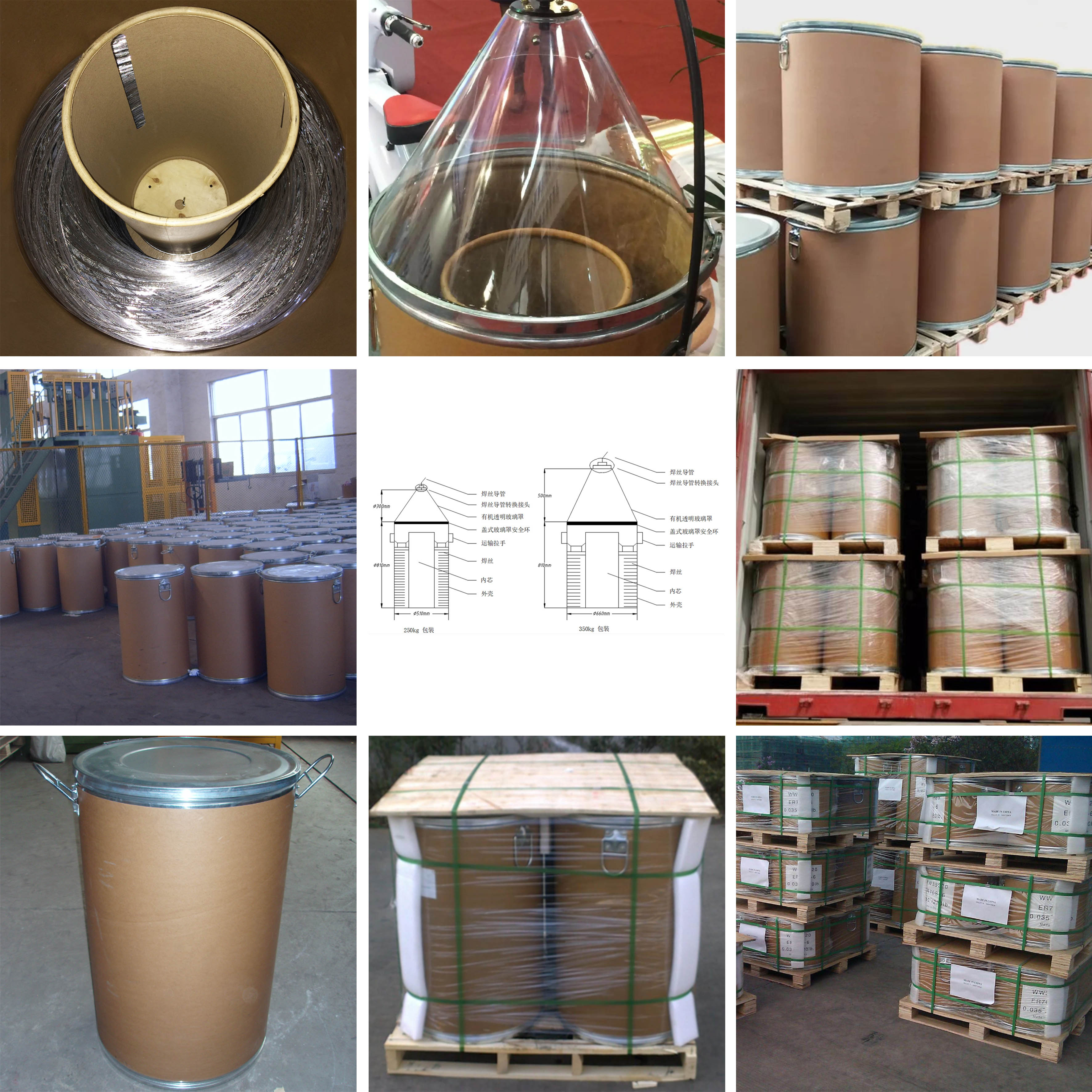 ER70S-6 Drum Pack Welding Wire ER70S-6 Drum Pack Եռակցման մետաղալար