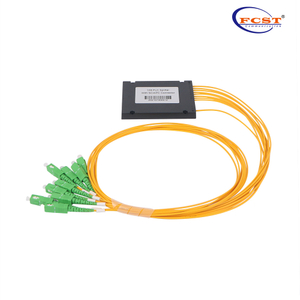 1*8 Tipo de caja ABS Split PLC con conector SCAPC