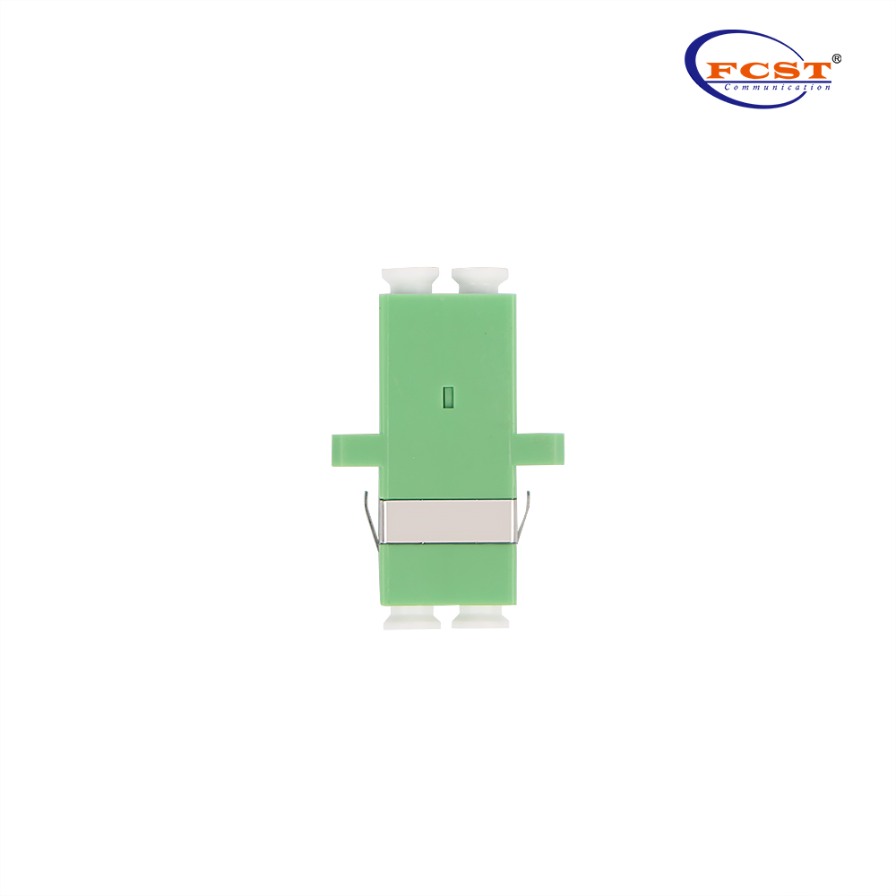 Adaptador de fibra de modo único LCAPC a LCAPC Duplex Single