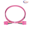 Scupc-scupc duplex OM4 2M LSZH 3.0 mm Cable de parche de fibra óptica