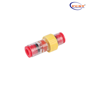 Connecteur micro-conduit de blocs à gaz de 7 à 4 mm