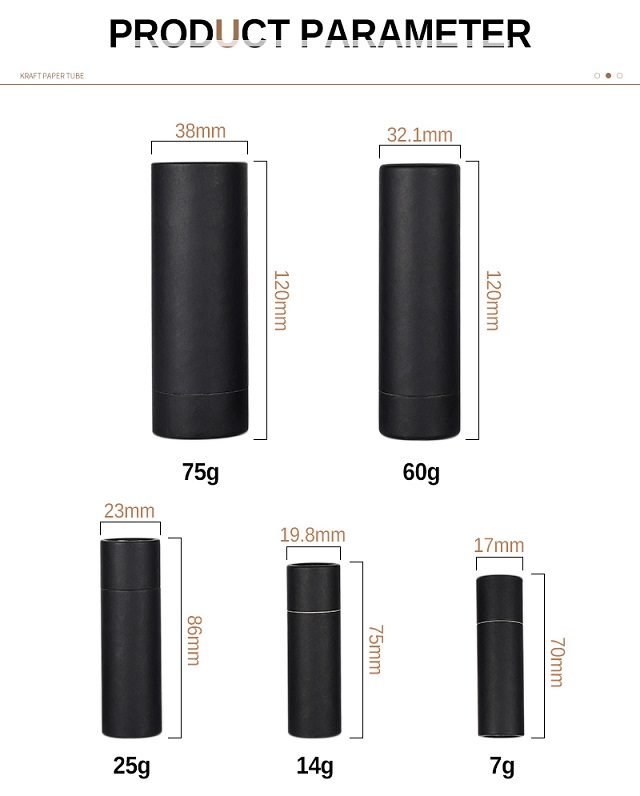 Custom Printed Push up Deodorant Tubes Tubos desodorantes push up impresos personalizados