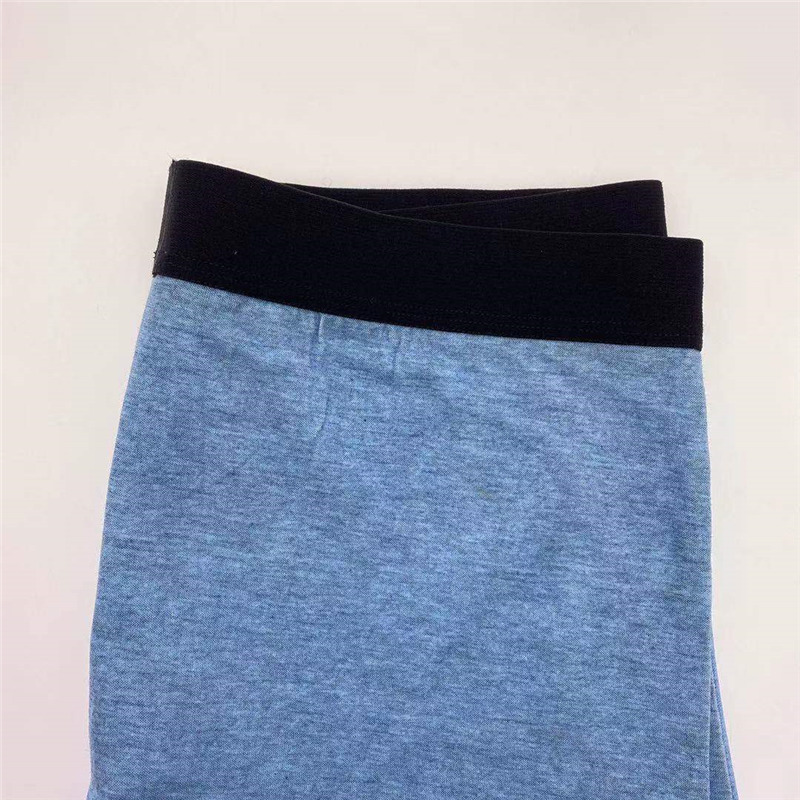 mens cotton boxer shorts blue bavlněné pánské boxerky modré barvy