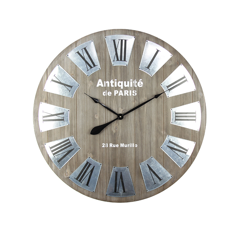 Advertising Promotion Export Quality 3D Custom Wood Decorative Large Wall Clock