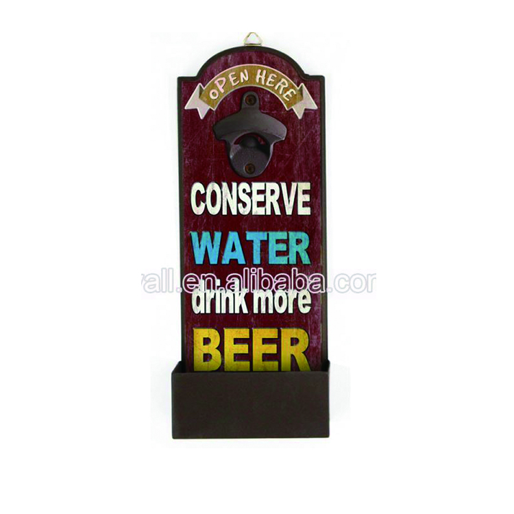 Competitive Price New Designs Shape Wall Mount Bottle Opener