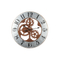 European Style for Home Decor Decor Design Clock Wall Iron Decorative Clock