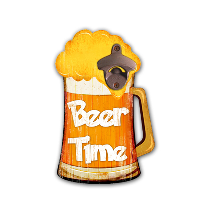 New Products Factory Wholesale Simple Style Fashion Beer Cap Supreme Bottle Opener