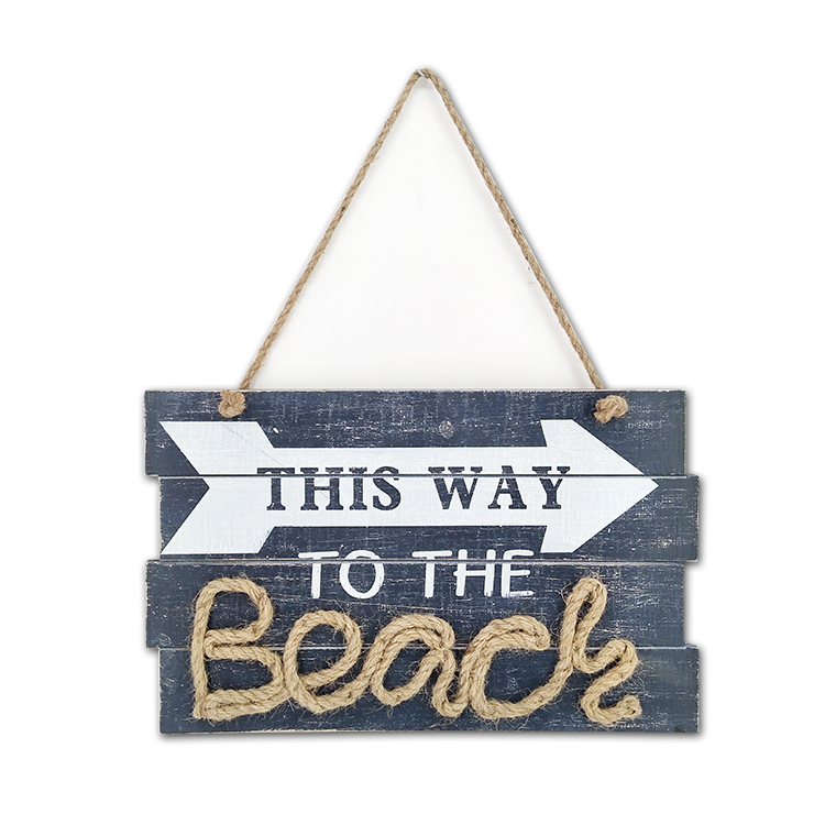 Wholesale Printing Wooden Wall Hanging Art Plaque Decorative Sign