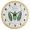 Wood Crafts Digital Creative European Style Vintage Wall Clock Decor