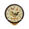 Rooster Cartoon Pendulum Iron Wall Clock, Customized Wall Clock Logo