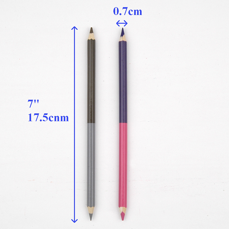 24 Colors 12pcs Dual Coloured Pencil Set
