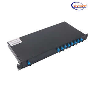 1-8 Split PLC de tipo en bastidor con conector SC/UPC