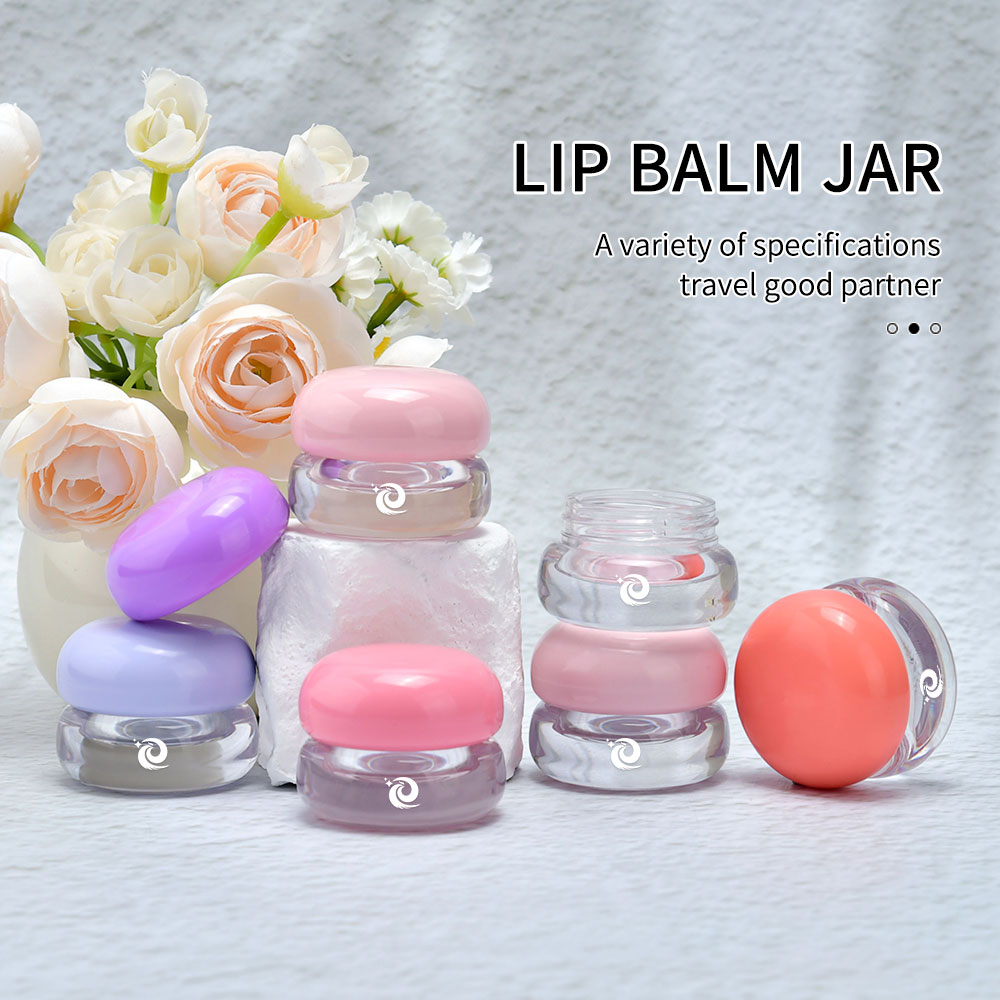 5g Plastic Sleeping Mask Jar Lip Balm Container 5 g Schlafmasken-Behälter aus Kunststoff für Lippenbalsam