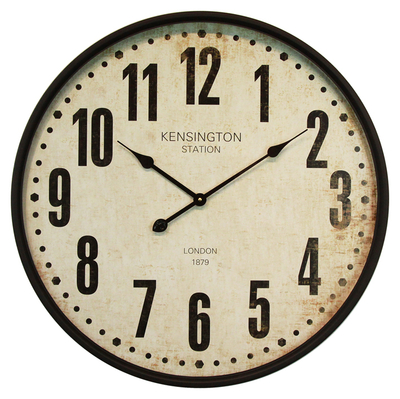 New Design Decorative Wall Clock Promotional Modern Custom Iron Wall Clock