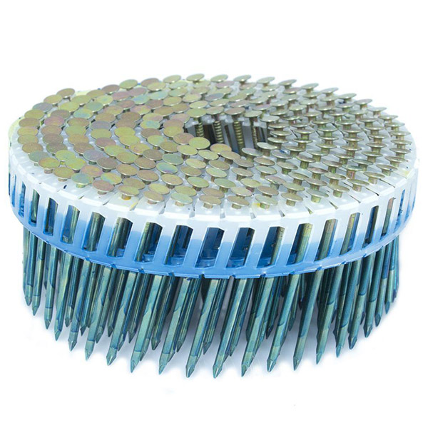 15&deg;プラスチックシートコイルネイル