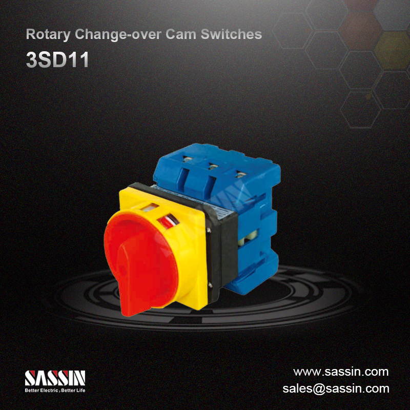 Interruptores de leva rotativos de cambio de la serie 3SD11
