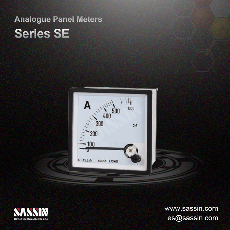 Medidores de panel analógicos serie SE