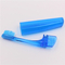 Brosse à dents pliante transparente avec poignée en PS