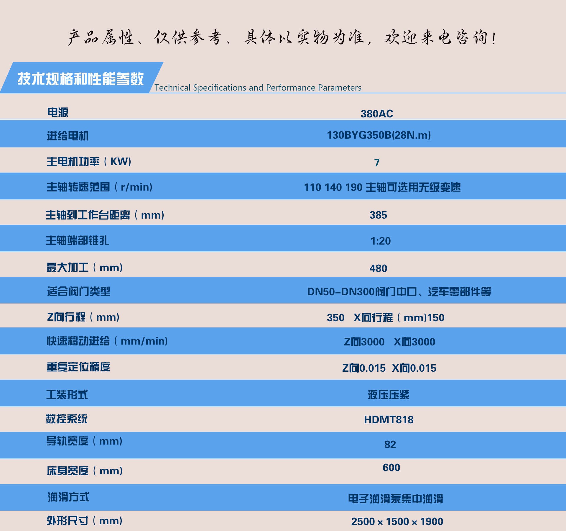 数控单面铣床D1