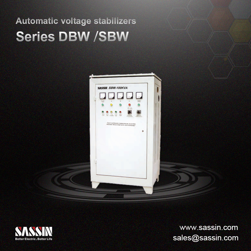 Estabilizadores de voltaje compensado serie DBW/SBW