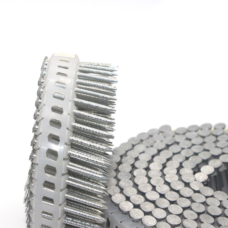 1.83×32mm Screw Shank Hřebíky z galvanizovaného plastového plechu 15° - Spojovací prvky KYA