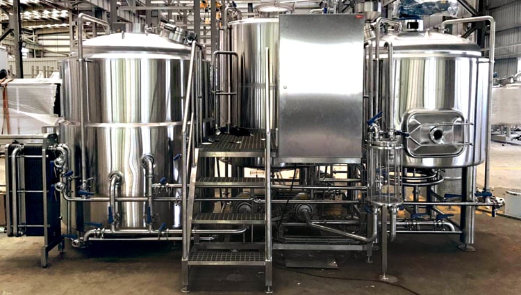 500L 2 vessels beer brewhouse