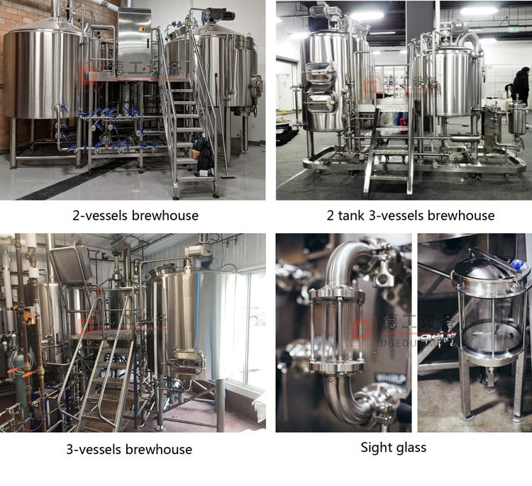 combined beer brewhouse