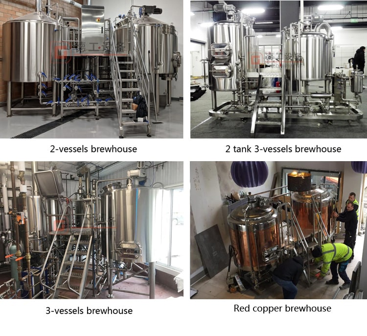 Customized beer brewhouse