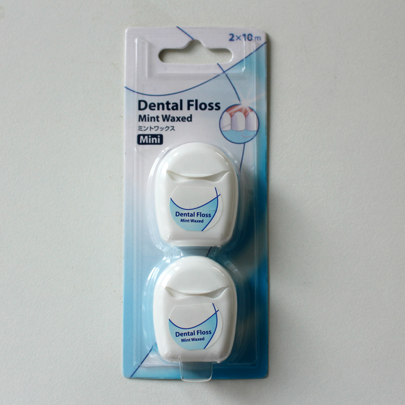 12 yardas 25m 50m Floss dental con hilo dental en expansión de hilo dental de nylon