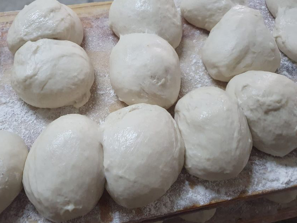 шарики из теста