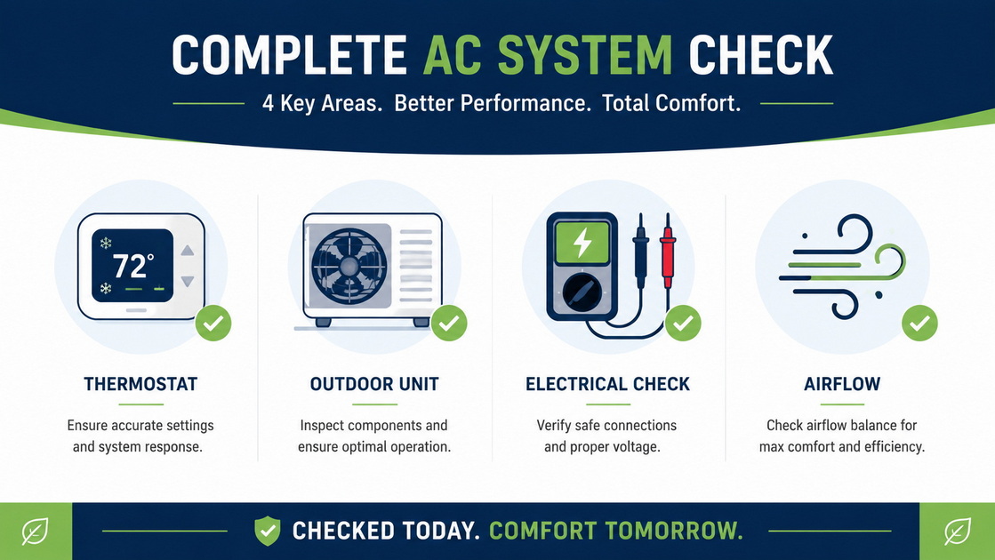 3Smart HVAC Service Checklist 3スマート HVAC サービス チェックリスト
