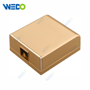 Водонепроницаемая коробка на заводе в Китае с хромированным золотым кольцом в стиле JZ из нового материала ABS