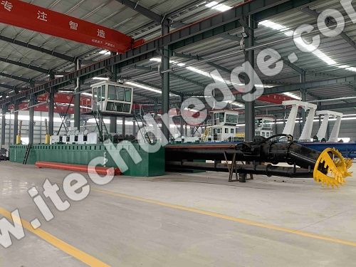 Cutter Suction Dredger Draga de sucção cortadora